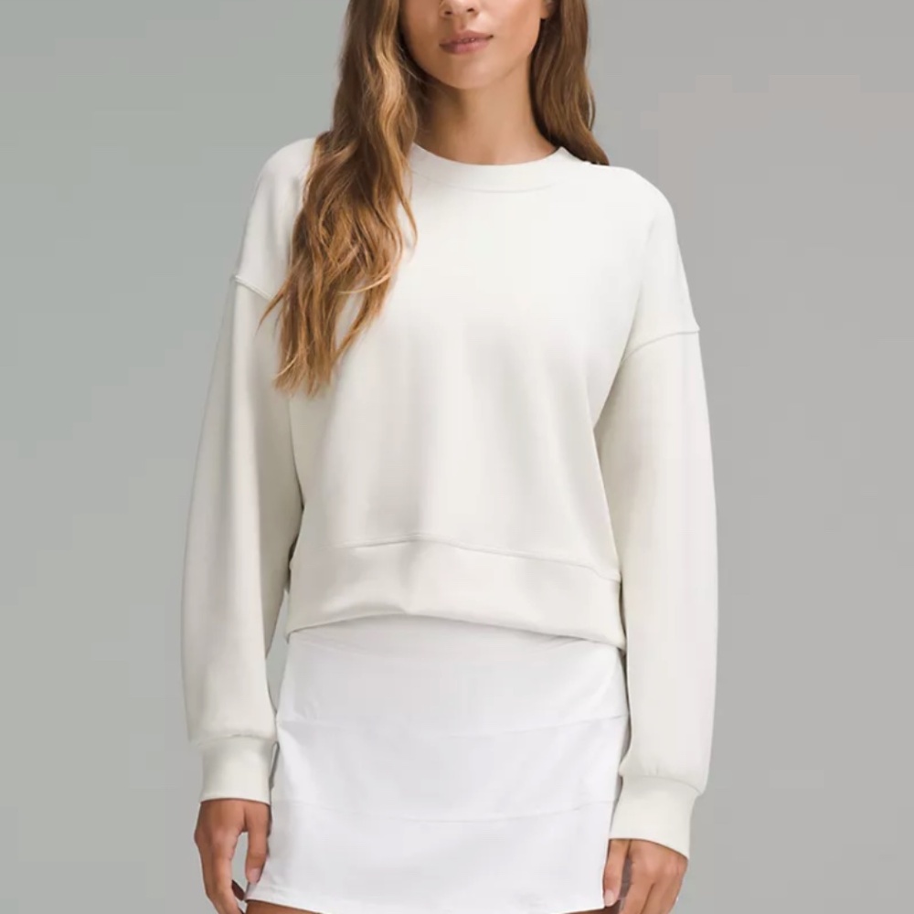 Lululemon Softstreme Perfectly Oversized Cropped Crew
